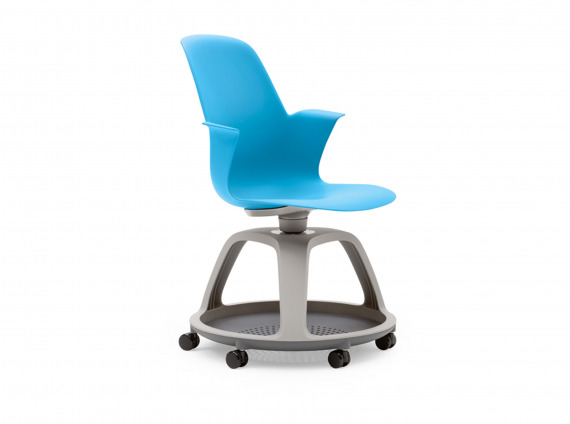 node chair on wheels