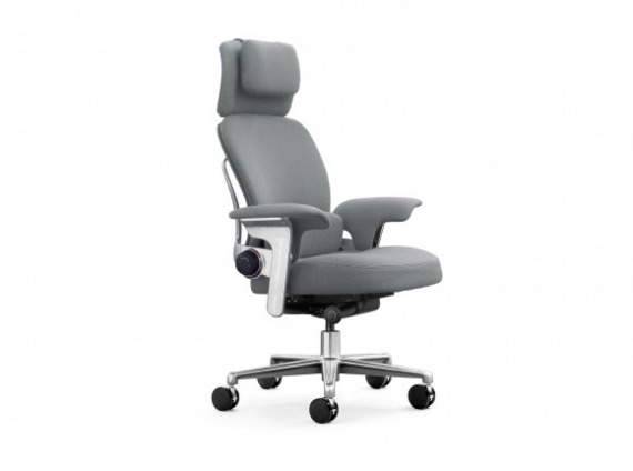 Leap chair with headrest