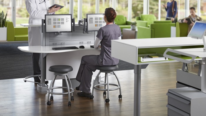 Verge stool by Steelcase