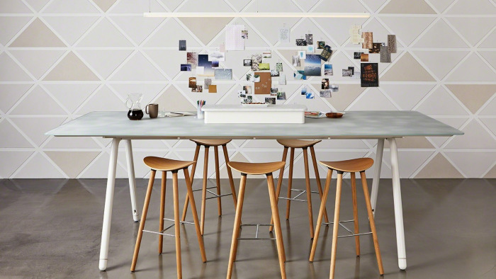 enea cafe wood stool group