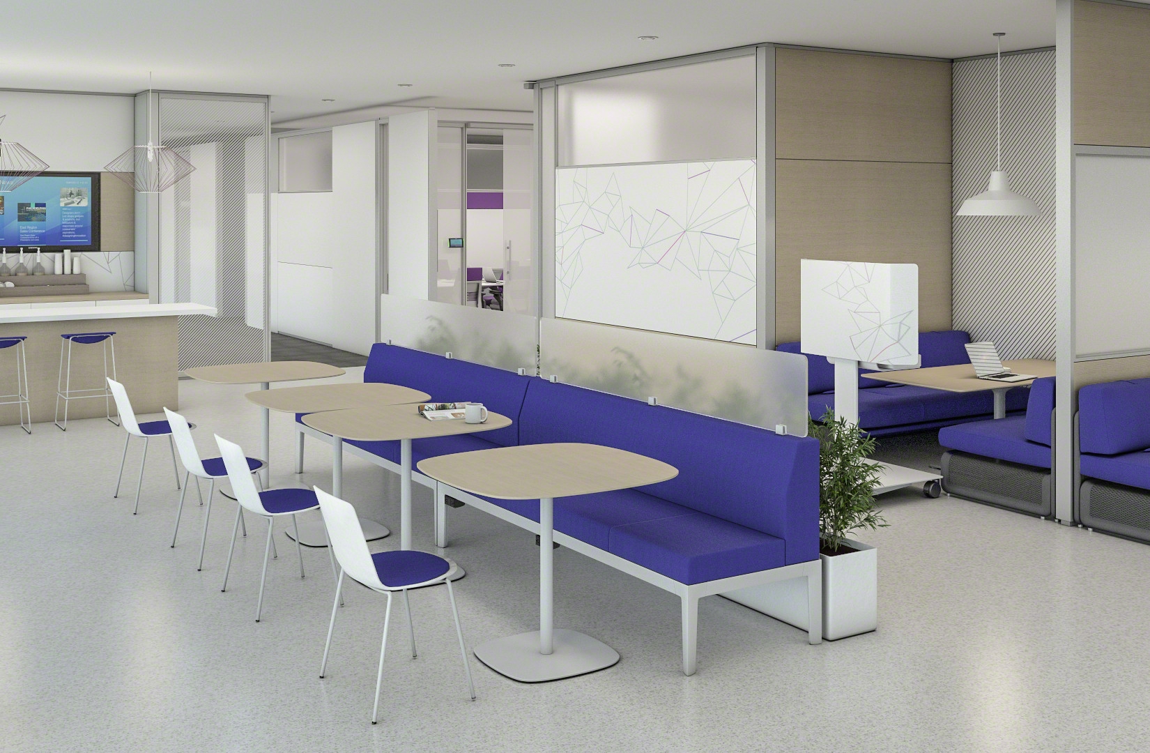 example of a social area in a work place