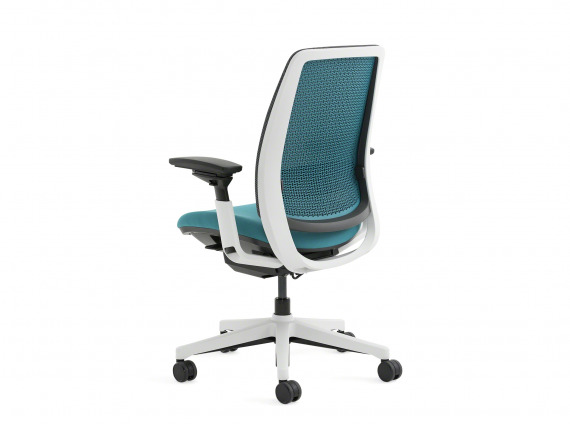blue desk chair