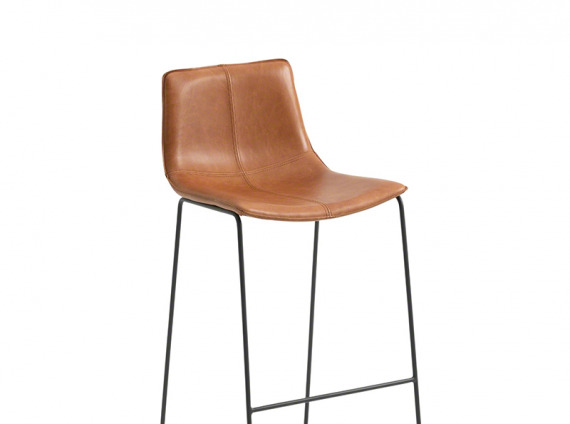 leather stool