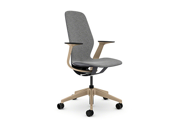 On white image of Silq desk chair