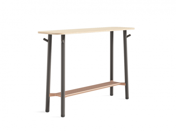 Steelcase Flex Slim Table wood top