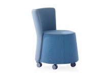 A blue Ramsey chair