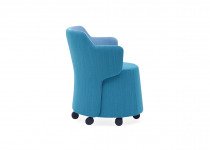 All blue Skomer chair
