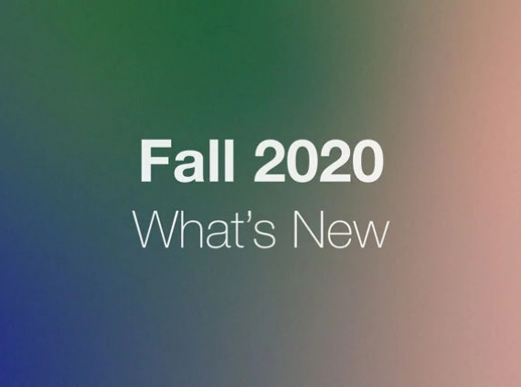 What’s New Fall 2020