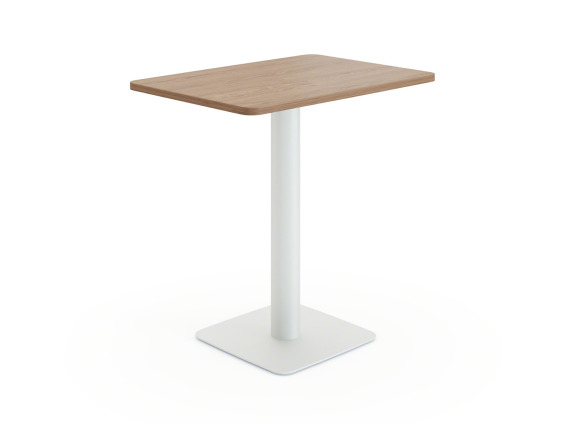 Turnstone Rectangular Simple Table ​by Steelcase on white background
