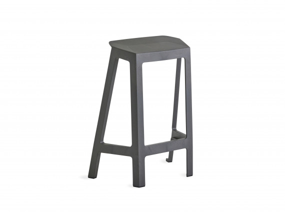 gray Steelcase Flex Perch Stool