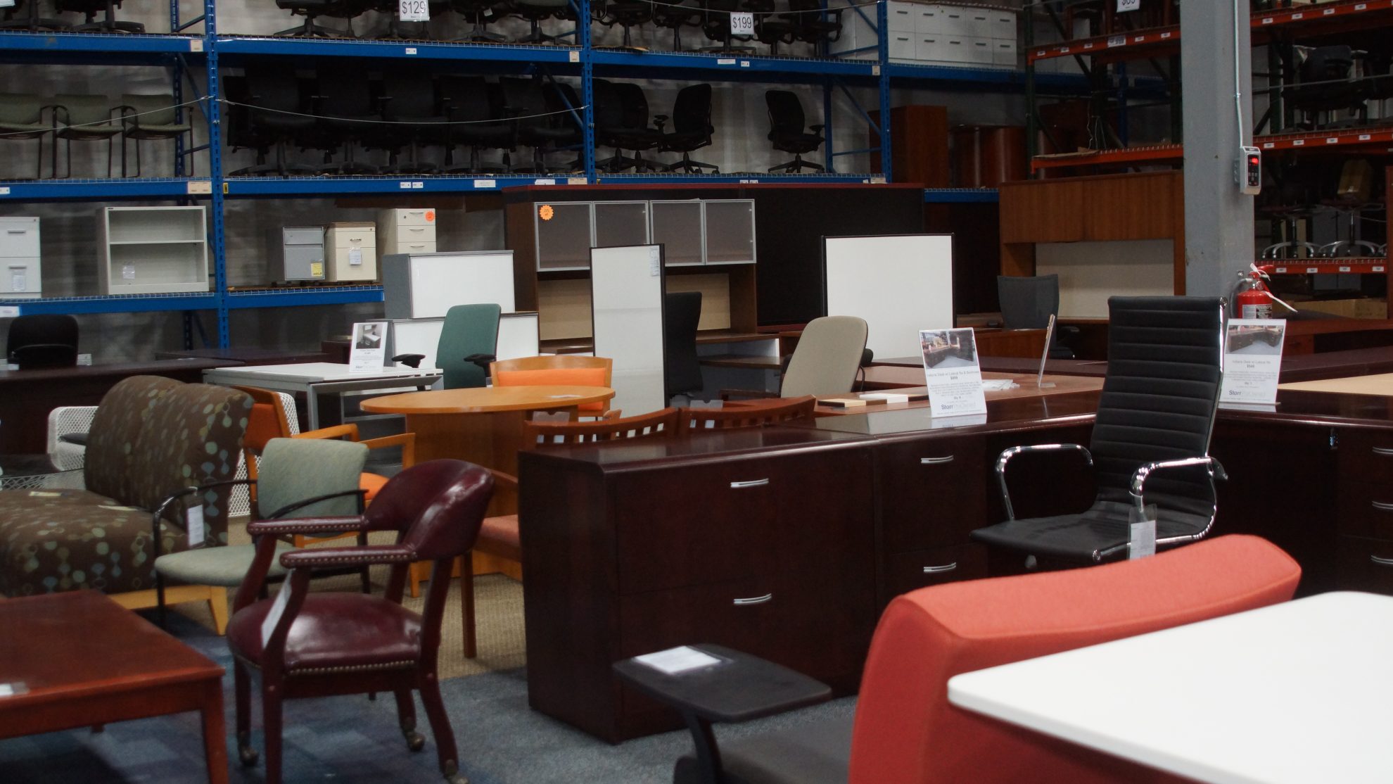 Storr PreOwned Office Furniture Outlet Interior