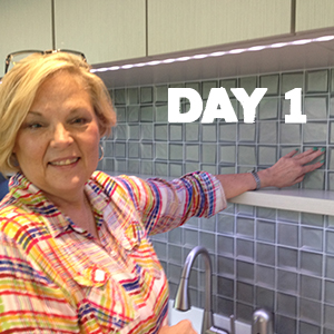 “ I am happy for this new tile in the kitchen!” - Deke