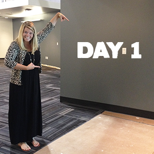 “I am happy to be gettting a new workstation!” - Lauren